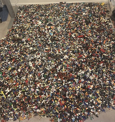 Massive lego stars wars 80kg - massive,