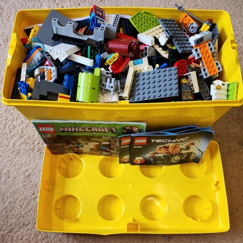 Box genuine lego parts - of,