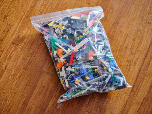 Lego 2kg bag loose mixed - lego,