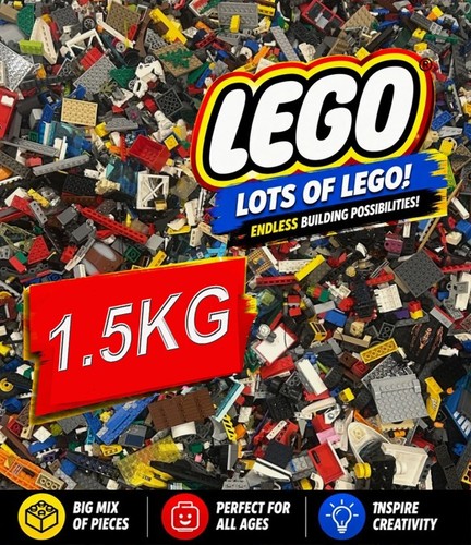 5kg bag mixed - 1.5kg, lego