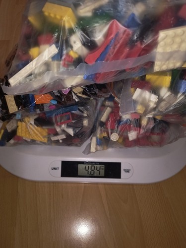 Almost 5kg mixed lego - almost,