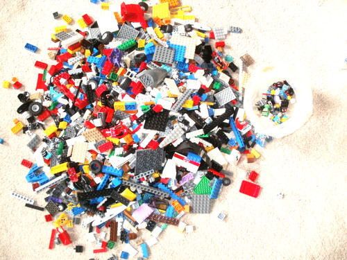Lego joblot 5kg - 3.5kg, figures