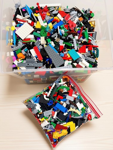 1kg random lego bundle - random, mixed