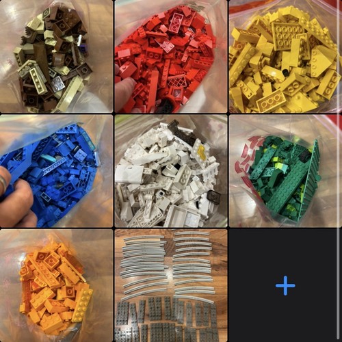 8kg lego assorted pieces - lego,