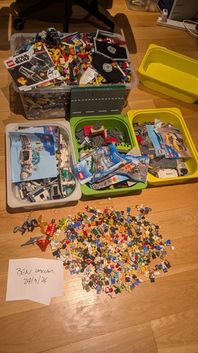 Mixed lego bundle over - over, 15kg