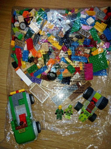 1kg mixed lego 2 - +, figures