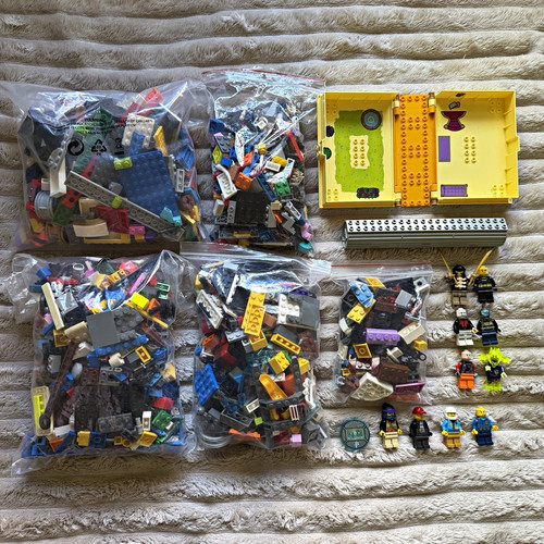 Lego mixed bricks pieces - kg,