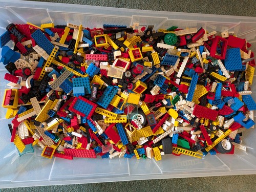 Vintage lego 5kg bulk - bulk, mixed