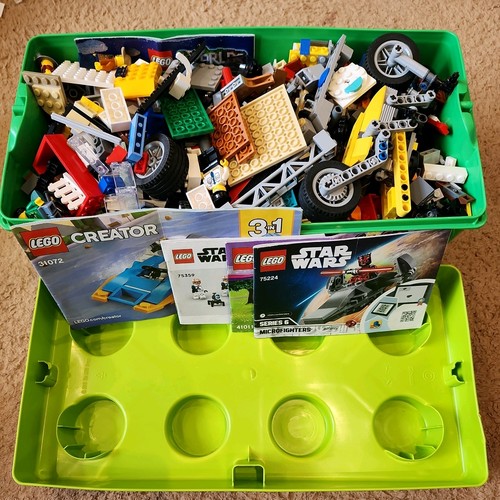 Box genuine lego parts - box, lego,