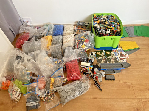 45kg genuine lego bulk - 45kg+, of