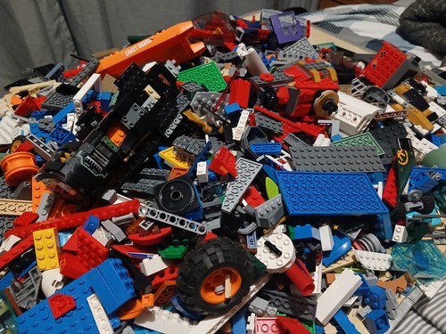 5kg genuine lego mixed - lego, bricks
