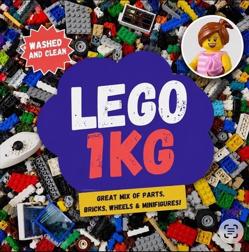 Lego bundle 1kg - lego, mixed